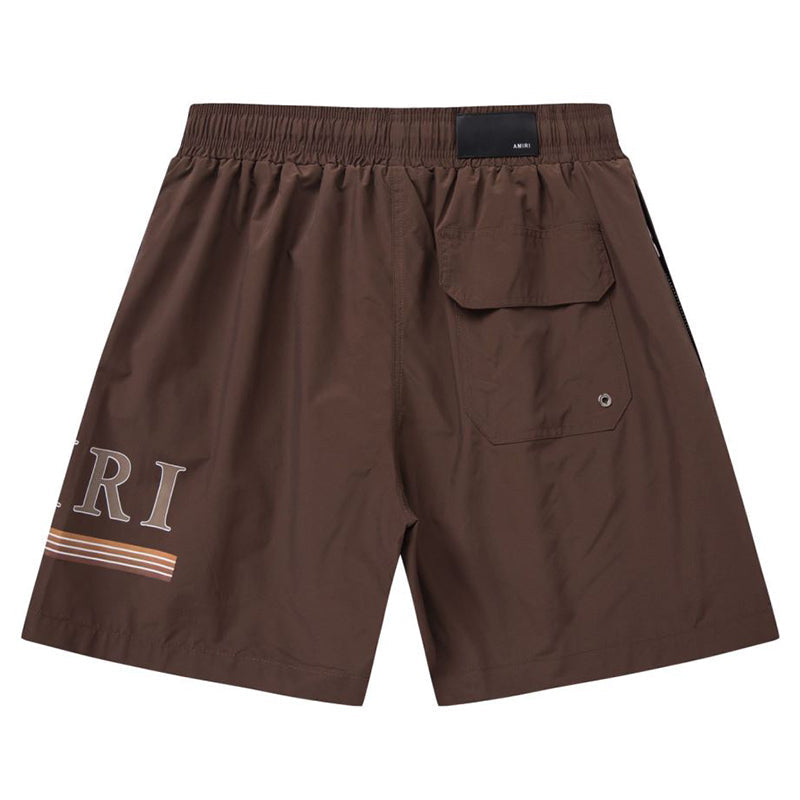 AMIRI Letter Logo Swim Board Shorts