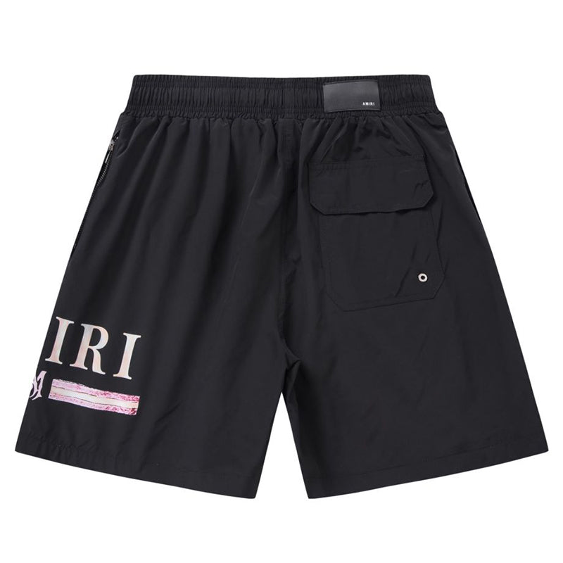 AMIRI Letter Logo Swim Board Shorts
