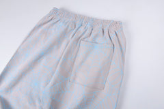 Sp5der AOP Web Sweatpants 'Heather Grey'