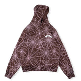 Sp5der AOP Hoodie Brown