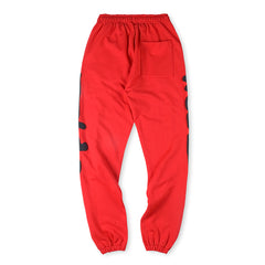 Sp5der Beluga Hoodie Pant Red