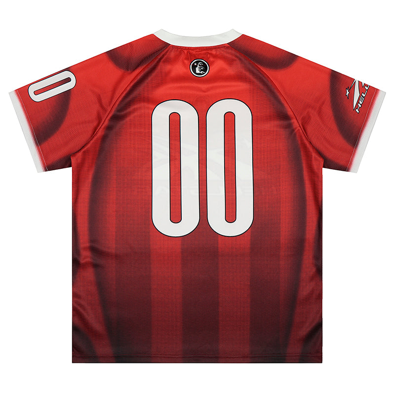 Hellstar 'Red Stripes' Mesh Jersey