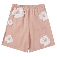 Denim Tears The Cotton Wreath Pink Shorts