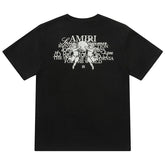 AMlRl Crew Neck Unisex Street Style Plain Cotton T-Shirt