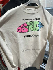 SAINT MICHAEL X Unisex Street Style U-Neck Long Sleeves