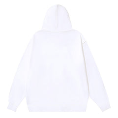 Off White Logo Drawstring Hoodie