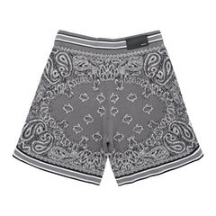 AMIRI Bandana Print B-Ball Drawstring Shorts