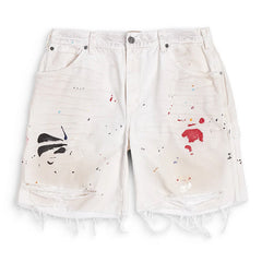 GALLERY DEPT. Flea Carpenter distressed-effect shorts