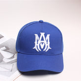 AMIRI Logo Baseball Caps Blue