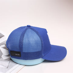 AMIRI Logo Baseball Caps Blue