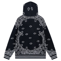 AMIRI Black Bandana B-Ball Hoodie