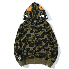 BAPE WGM Camo Zipper Hoodie