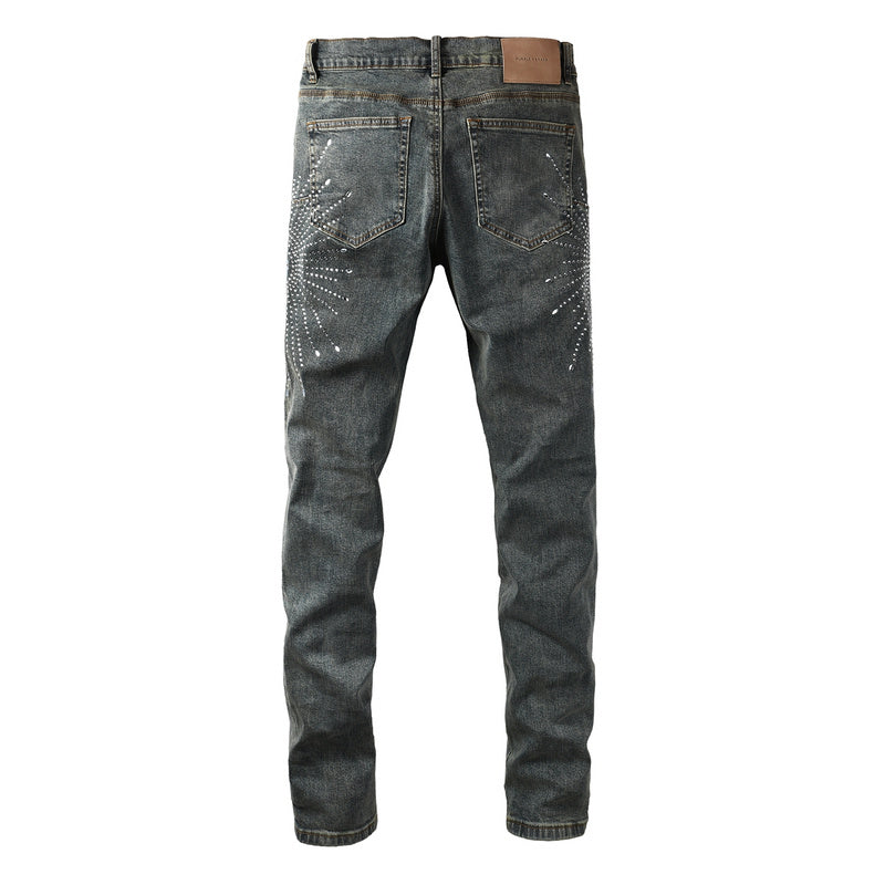 Crystal Diamond Jeans #9122