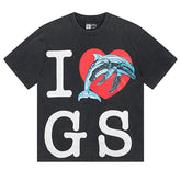 Godspeed Miami Dolphin T-Shirt Black