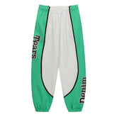 Denim Tears Green White Track Pants
