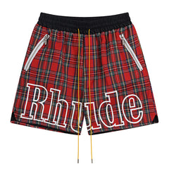 RHUDE Designer Summer Beach Shorts
