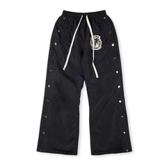 SAINT VANITY Nylon Hooded Track Pants “Black”