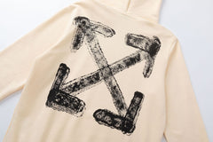 Off-White Spray-Arrow Hoodies