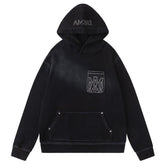 AMIRI outline-pocket hoodie