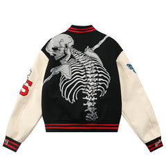 Godspeed R.O.D Varsity Jacket V2 Black/Red
