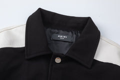AMlRl Varsity Logo-Embroidered Jacket