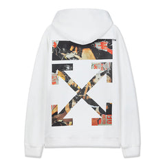 Off White Graphic-Print Hoodies