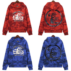 Hellstar Sports Tie-Dye Skull Hoodie