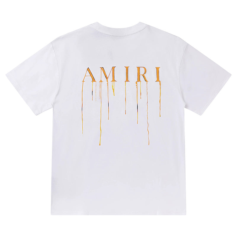 Shop Amiri Spray paint t-shirt