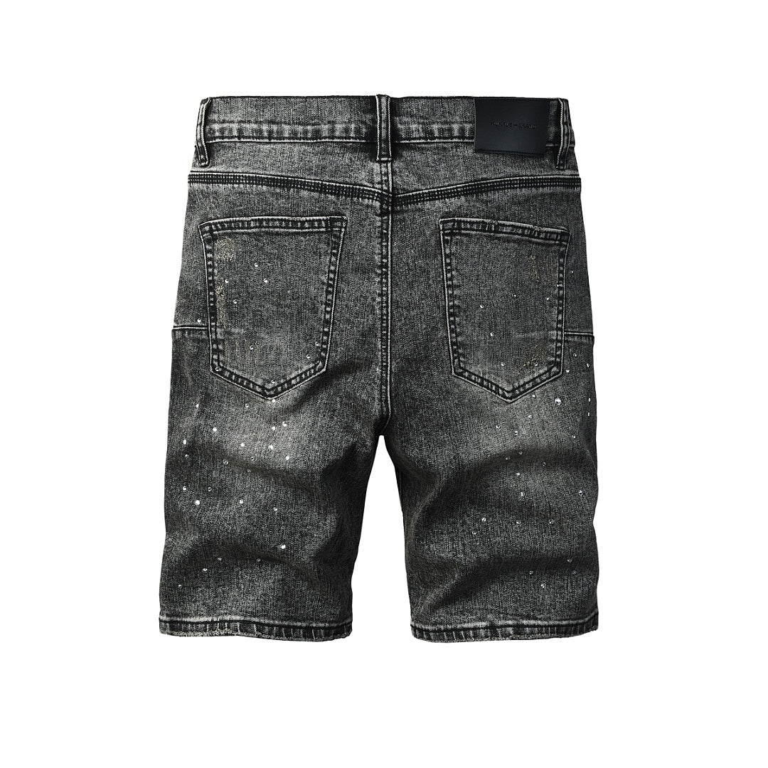 PURPLE Denim Shorts #5112