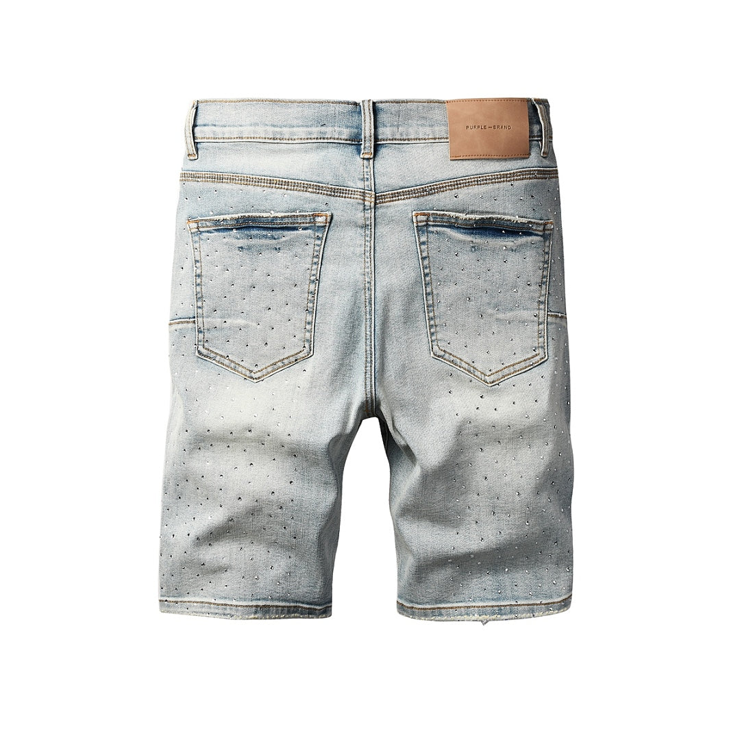 PURPLE Denim Shorts #5113