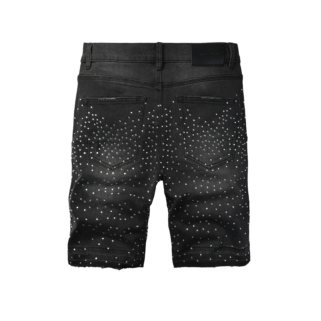 PURPLE Denim Shorts #5111