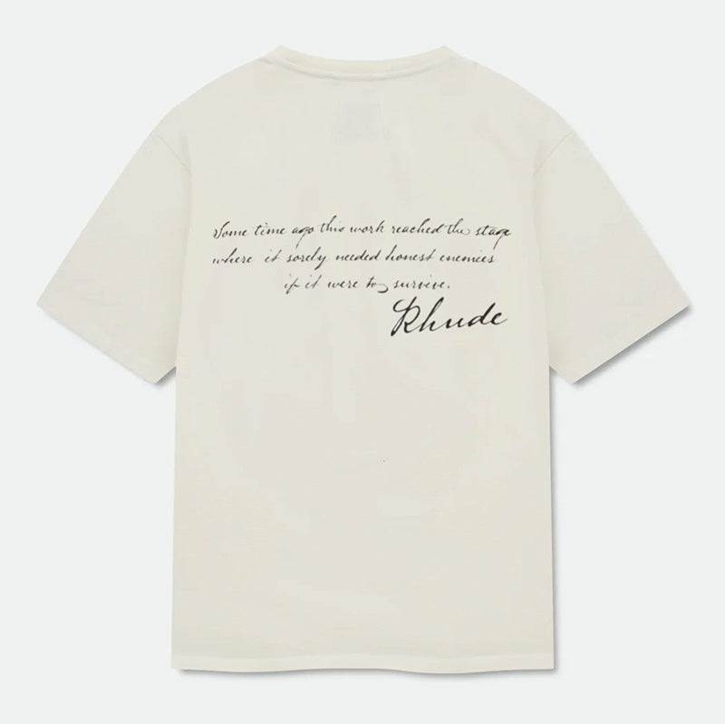 RHUDE Crewneck Cotton Tee