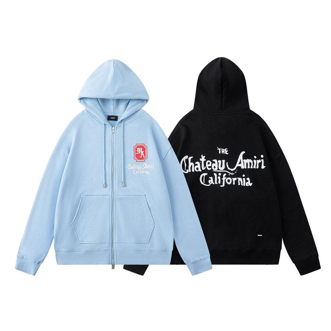 AMIRI Ma Chateau zip hoodie