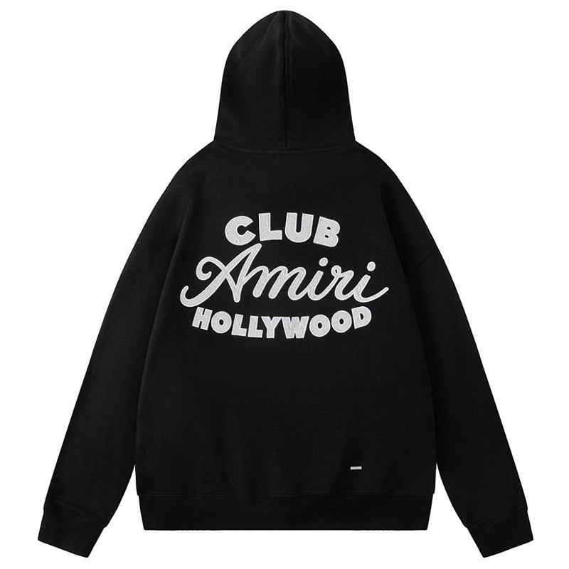 AMIRI Club Amiri zip up hoodie