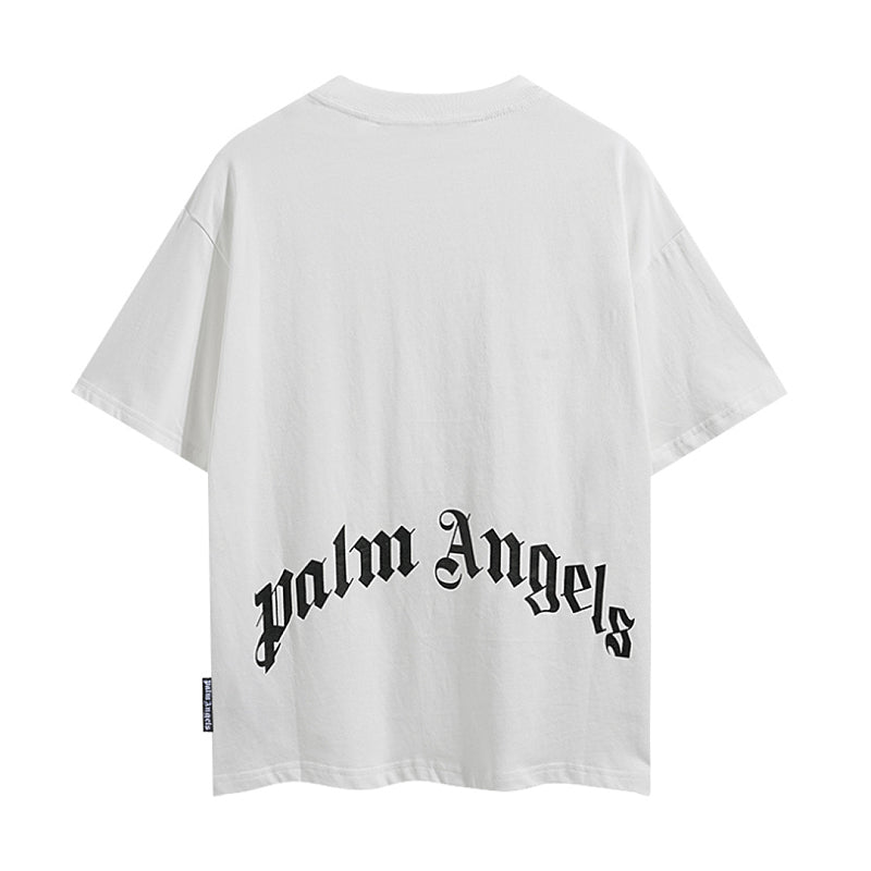 Palm Angels Curved-Logo T-Shirt