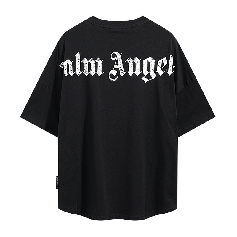 Palm Angels Curved-Logo T-Shirt