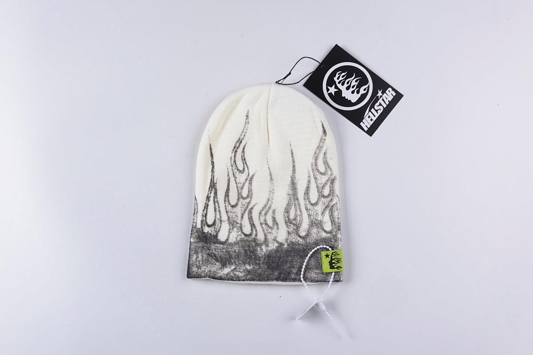 Hellstar Airbrush Flame Beanie