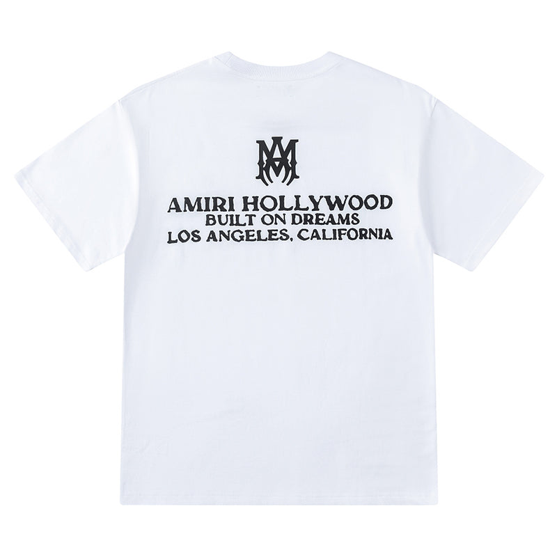 AMIRI Built On Dreams logo-print cotton T-shirt