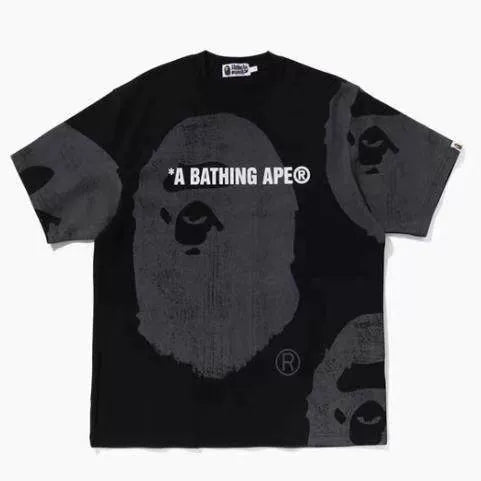 BAPE Water Print Ape Head Relaxed Fit T-Shirt