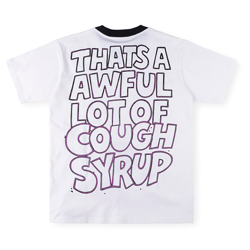 THAT'S A AWFUL LOT OF COUGH SYRUP Cartoon High Street Tee