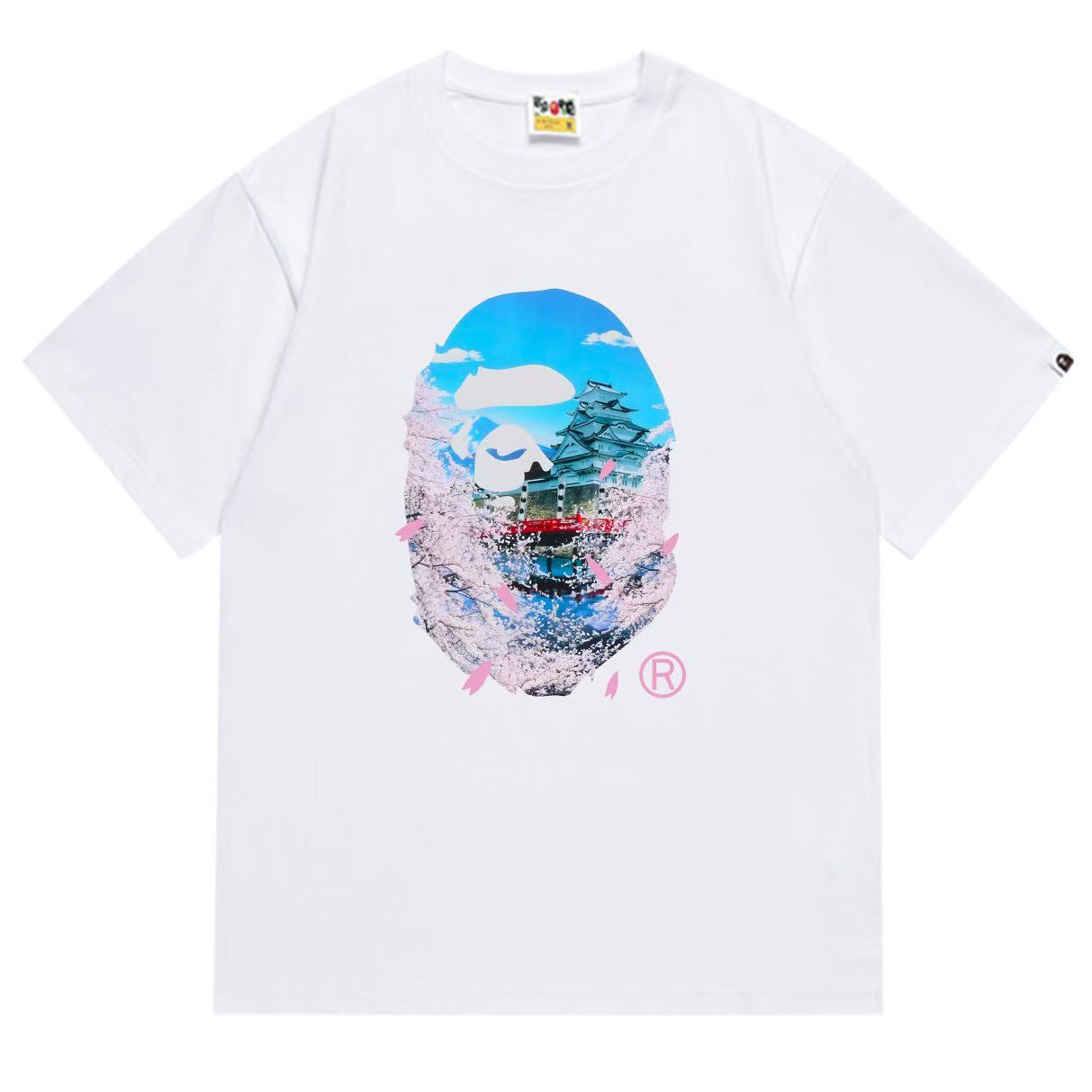BAPE Ape Head Pattern Tee