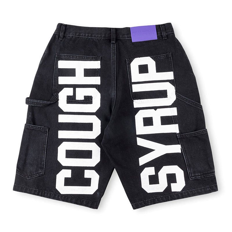 Cough Syrup Denim Shorts