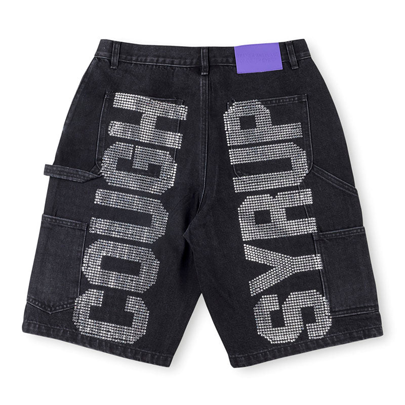 Cough Syrup Denim Shorts