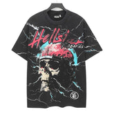 HELLSTAR SATAN Pattern T-Shirt