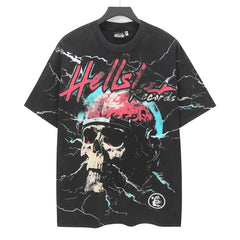 HELLSTAR SATAN Pattern T-Shirt