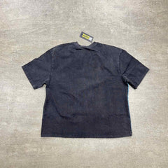 Godspeed T-Shirt "BLUE FLAMES" Black