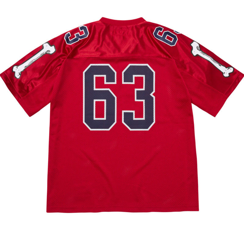 Supreme 25SS Bones Football Jersey Tee