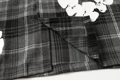 Denim Tears kapok Flower Pattern Long Sleeved Shirt