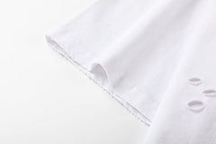 Off White Arrow Pattern Printed T-Shirt