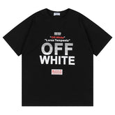 Off White Logo Pattern Printed T-Shirt